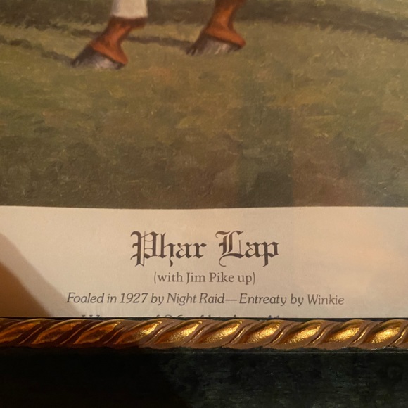 PharLap Print Numbered & Signed - Picture 5 of 5